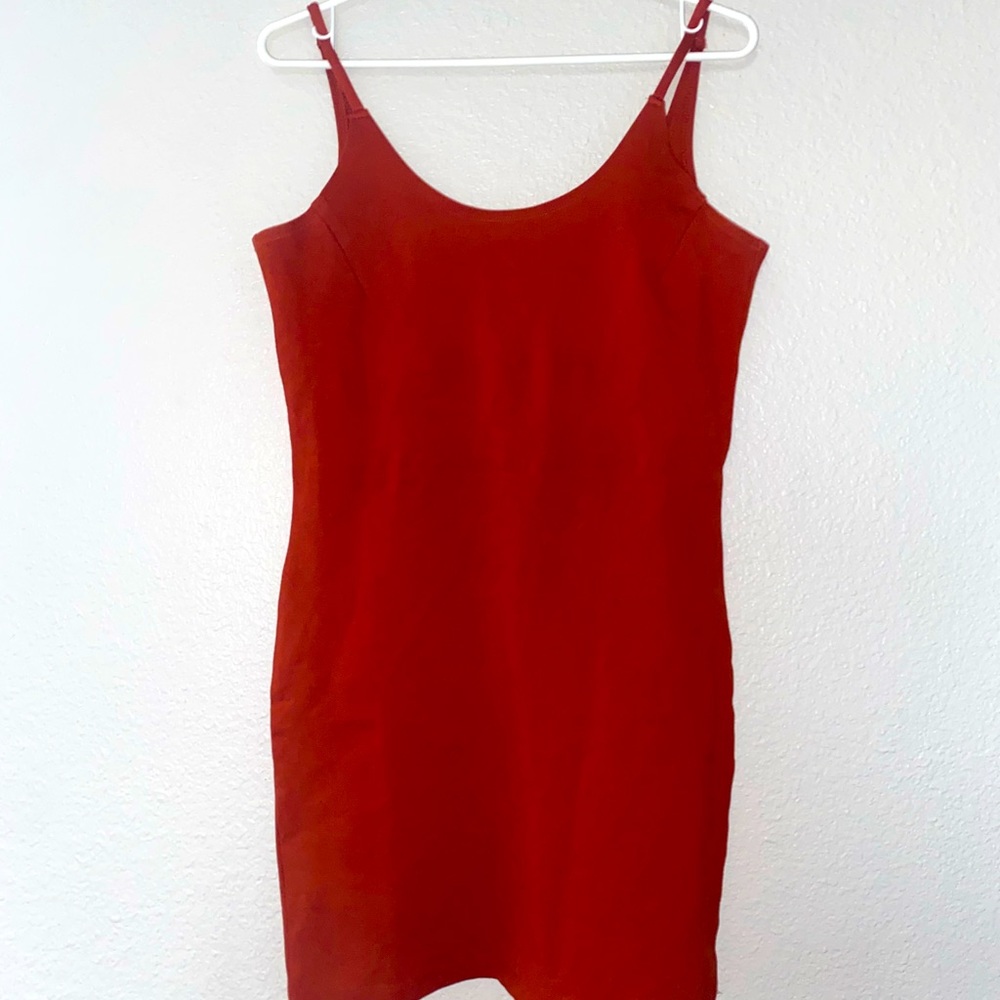 Bodycon Dress with Scoop Back Mini Dress